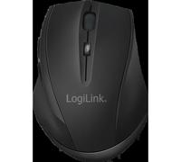 Ratón LogiLink ID0032B Bluetooth 5.0 1600 DPI Negro 6 botones