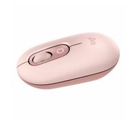 Logitech Pop Mouse, ratón inalámbrico Bluetooth Compacto y portátil con Botones programables y clics discretos, tecnología Easy-Switch para alternar hasta 3 Dispositivos, portátil, Tablet, PC - Rosa