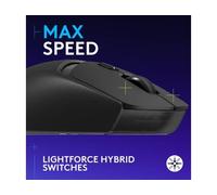 Ratón LOGITECH Gaming G309 LightSpeed Wireless (Negro)