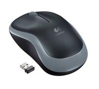 Raton logitech inalambrico m185 gris/negro
