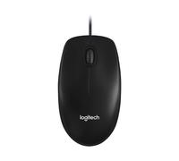Ratón Logitech M100 Óptico USB Negro Con Cable Ambidiestro