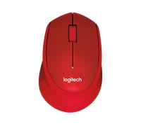 Ratón Logitech M330 Silent Plus, rojo