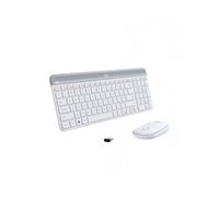 Logitech MK470 teclado Ratón incluido Oficina RF inalámbrico Español Blanco