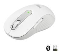 Ratón LOGITECH Signature M650 L (Inalámbrico - Regular - 2000 dpi - Blanco)