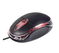 Ratón mecánico con cable, sensor óptico, diseño de agarre cómodo, botones sensibles, control de cursor suave, ratones ergonómicos para computadora portátil, programación de escritorio, configuración