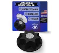 Ratón mecánico Jiggler Dispositivo indetectable - No requiere USB, no requiere software, mantiene el mouse en movimiento y la computadora despierta. El mouse inalámbrico e inalámbrico funciona durante