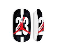Ratón - Michael Jordan - Logo 23 - Inalámbrico - Color Blanco - Nano Clave USB Wifi