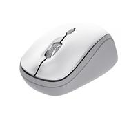 Ratón mini inalámbrico trust yvi+ multidispositivo/ hasta 1600 dpi/ blanco