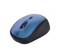 Ratón mini inalámbrico trust yvi+ silent/ hasta 1600 dpi/ azul