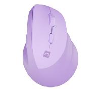 RATON NATEC CRAKE 2 VERTICAL DIESTRO DUAL 2400 DPI LAVANDA BLUETOOTH PILAS NMY-2258