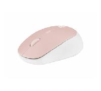 RATON NATEC HARRIER 2 OPTICO INALAMBRICO 1600DPI BLUETOOTH 5.1 ROSA/BLANCO