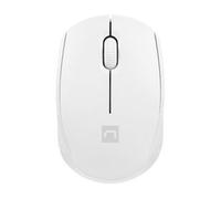 Ratón NATEC inalámbrico 1600 DPI ambidiestro Blanco
