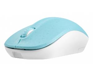 RATON NATEC TOUCAN WIRELESS 1600 DPI OPTICO AZUL-BLANCO