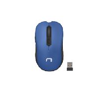 RATON NATEC TOUCAN WIRELESS 1600 DPI OPTICO AZUL-BLANCO