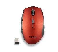 raton ngs bee optico 1600dpi inalambrico rojo