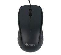 Ratón NGS Black Mist/ Hasta 1000 DPI