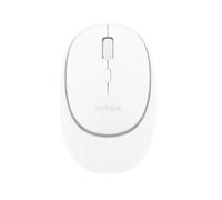 Ratón Nilox inalámbrico Bluetooth + USB recargable 1600 DPI blanco clic silencioso