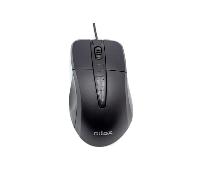 Nilox RATÓN ÓPTICO 1000 dpi -Negro, MOUSB1001