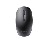 Ratón Nilox Nano Receptor Wireless 4000 DPI Negro 4 Botones Rueda