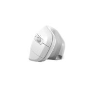 Ratón Nilox Vertical Inalámbrico 3200 DPI Blanco Ergonómico 6 Botones