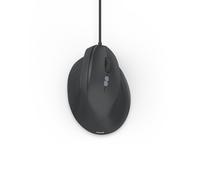 "Ratón óptico con cable de 7 botones ""ECM-500R"", derecho, vertical, negro