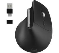 Ratón óptico ergonómico con cable USB-C: confort y precisión