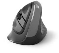 Ratón ergonómico inalámbrico USB-A de 2400 DPI (negro) - Ewent