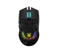 Ratón Óptico Gaming con Cable Krom Kaiyu RGB 12000 DPI Negro