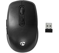 Ratón Óptico Inalámbrico 1600DPI (Negro) - NEDIS