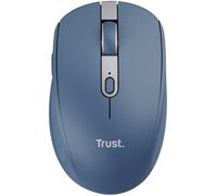 Ratón Inalámbrico por Bluetooth Trust Ozaa Compact Wireless/ Batería recargable/ Hasta 3200 DPI/ Azul