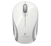 Ratón óptico inalámbrico de 1000 ppp (blanco) - Logitech M187
