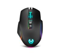Ratón Óptico Krom Keos 6400DPI RGB Negro