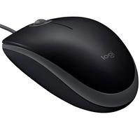 Ratón Óptico Logitech B110 Silent 1000DPI Negro