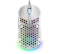 Ratón Óptico MM55 RGB 12800DPI (Blanco) - MARS-GAMING