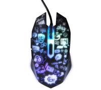 Ratón óptico para juegos con cable LED MUS-6B-GRAFIX - GEMBIRD