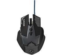 Ratón óptico para juegos USB XYAZOR 2400DPI (negro) - NEDIS