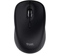 Ratón Mini Inalámbrico Trust Yvi+ Multidispositivo/ Hasta 1600 DPI/ Negro
