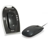 Ratón Óptico USB 1200DPI Ratón de Escritorio (Negro) - CONCEPTRONIC