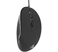 Ratón óptico USB de 3600 ppp (negro) - NEDIS