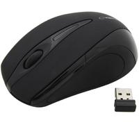 Ratón óptico USB inalámbrico ANTARES de 1000 DPI (negro) - ESPERANZA