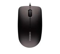 Raton óptico USB Negro, 1000 dpi, diseño ergonómico, Cable de 1.5 Metros. Diseñado para: Uso en Oficina y Gaming.