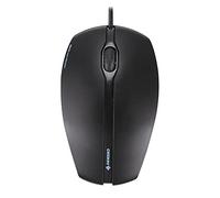 Ratón óptico USB Negro con diseño ergonómico, cursor preciso y conexión Plug-and-Play, Ideal para Trabajo y Ocio.