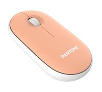 Ratón PANTONE PT-MS001E inalámbrico RF 100 DPI naranja ergonómico