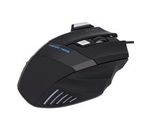 Ratón para juegos compatible con Bloody A70 4000DPI USB óptico ratón para juegos colorido deslumbrante con cable