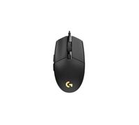 Ratón para juegos con cable Logitech G102 LIGHTSYNC RGB, 6 teclas programables, resolución máxima de 8000 DPI, negro