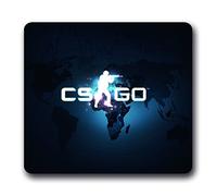 Ratón para videojuegos Counter Strike: Global Offensive neopreno antideslizante, Csgo 10 Inch * 9inch agua Resisitant ratón almohadillas