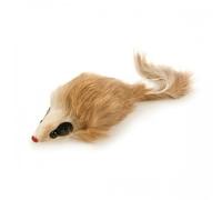 Ratón peludo color Marrón