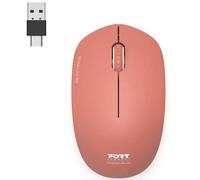 Ratón Port Designs 900542 inalámbrico RF 1600 DPI Rojo doble receptor USB-A/C