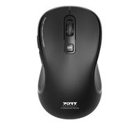 Ratón Port Designs PORT Connect 910010 RF Wireless Bluetooth 2400 DPI Negro Recargable