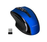 Raton Q-Connect Optico Inalambrico 1000 Dpi Receptor Usb 2,4 Ghz Azul